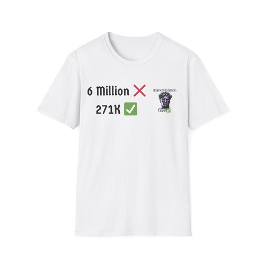 6 Million T-Shirt 100% Ring Spun Cotton